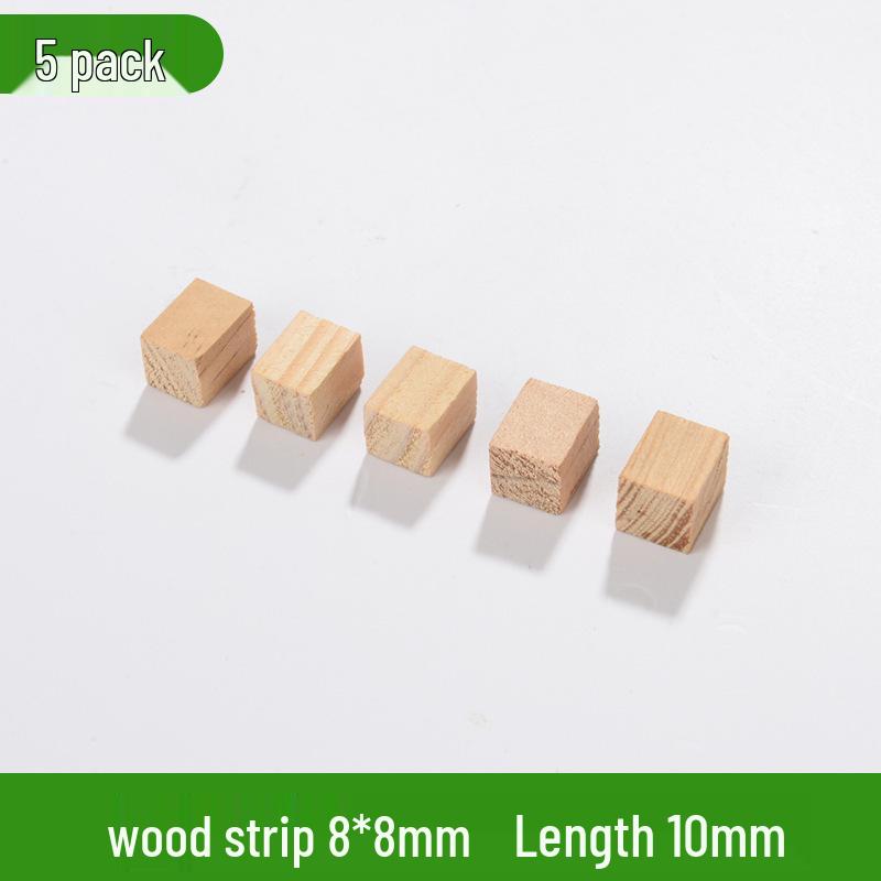 Paulowniahout Strips voor 3D Modelbouw en Blokhut Constructie