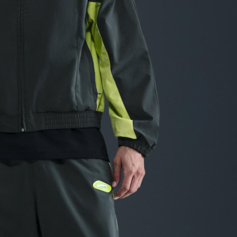 Nike X Patta Collaboration Sports Stand Collar Zipper Street Fashion Jacket Men Jacket HJ0713-010