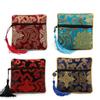 Jewelry Packaging Brocade Pouch Jewelry Storage Bag Chinese Style Coin Purse Silk Jewelry Organizer