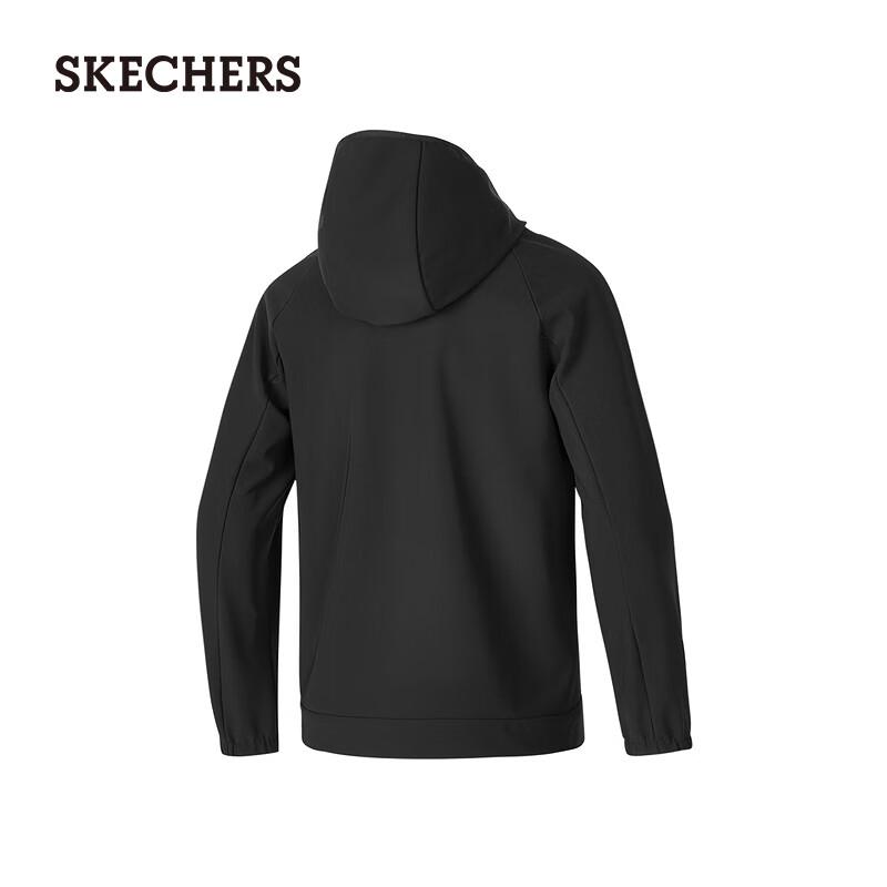 SKECHERS Men's Stylish Knitted Hoodie Jacket