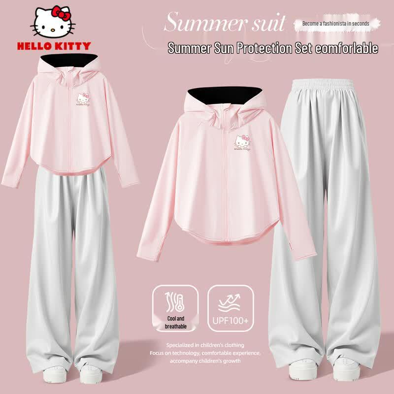 Hello Kitty Girls  UV Protection Summer Set 130