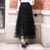 100*70cm Ruffled Tulle Lace Cake Skirt Pleated Mesh Lace Fabric Wedding Dress Fluffy Skirt Diy Sewing Lace Trim Fabric
