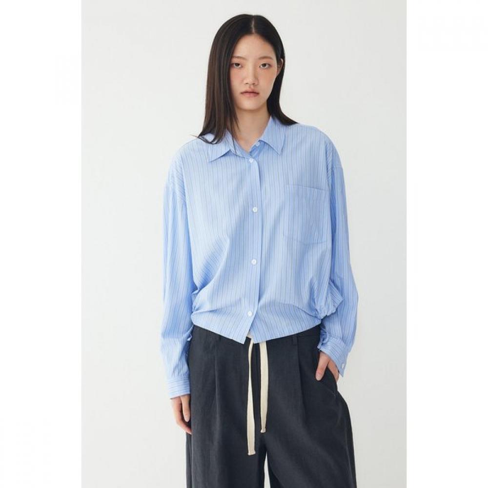 Studio Tomboy Side String Stripe Shirt 9106221220 