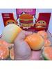 Realistic Hamburger Squishy Toy, Stretchy Stress Relief Ball, Food Model Fidget for Kids Adults