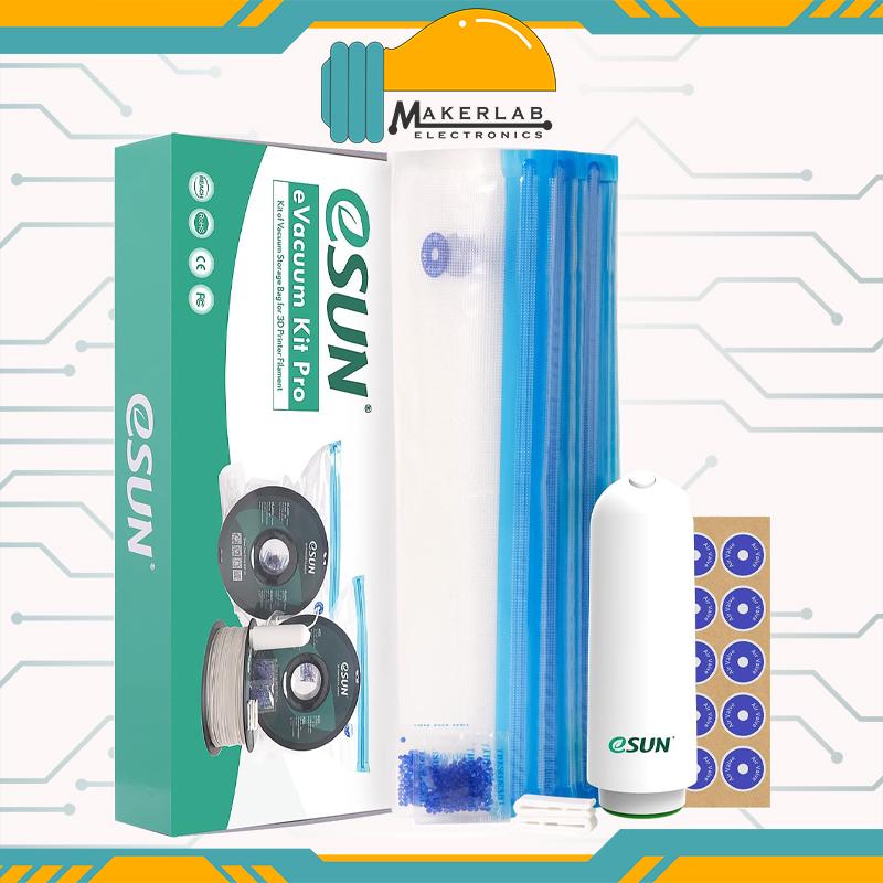 Esun Vacuum (Only 15 bags) | Esun Vacuum Kit Pro (10bags, 1 Pump, allochroic desiccants) suitable for 3D Printer eVacuum Kit Pro