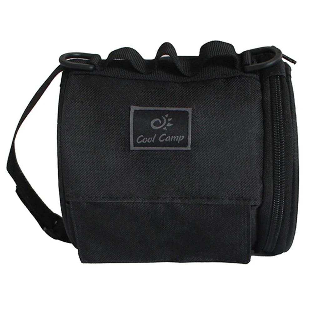 Portable Outdoor Camping Tissue Case with Hook Roll Paper Storage Bag Tissue Container for Picnic Hiking Camping