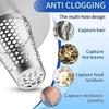 Floor Drain Filter Stainless Steel Mesh Sink Strainer Bathroom Anti-clog Drains Bathtub Hair Catcher Shower Strainer Mesh Basket