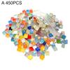 450 ks mozaikových dílků Vysoká odolnost Živé barvy Mini Ručně vyráběné mozaikové sklo DIY Řemesla Výroba šperků Dárek k narozeninám