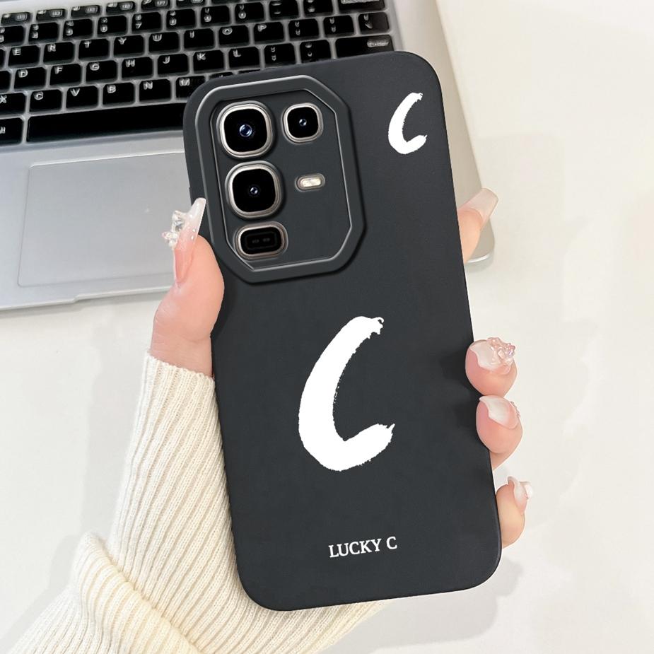 For Infinix Note 50 4G Case X6858 Cute Lucky Letters Cover Soft TPU Phone Case For Infinix Note 50 Pro Plus 50X 5G Note50 Fundas
