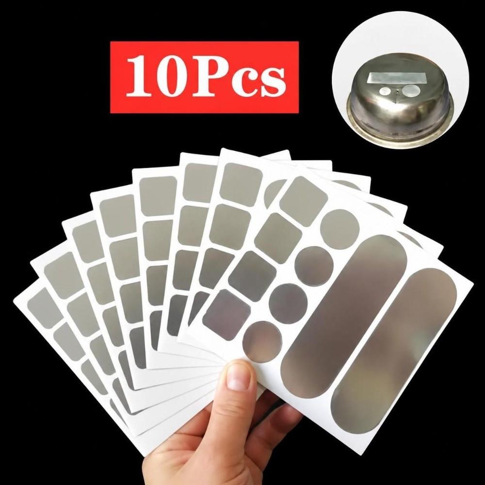 10Pcs Aluminum Foil Cookware Repair Tape for Pots Pans Kettles Metal Pipes and Ceramic Containers