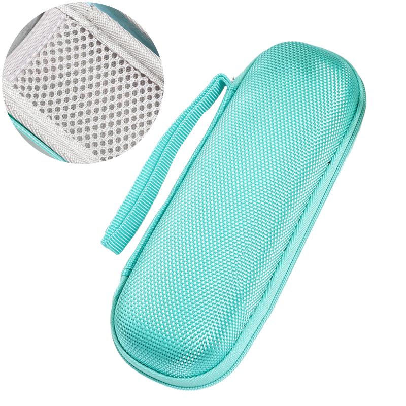 1Pc Case Portable EVA Hard Diabetic Medication Organizer Box Travel Solid Color 17.5x6.5x4.5CM Insulin Pen