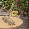 Heavy Duty Construction Way Garden Hose Splitter Leak Proof Design Shut Off Valves Manual Measurement Deviation