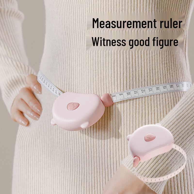 Teddy Bear Magnetic Body Measuring Tape for Self-Measurement: Chest, Waist, Abdomen, Arm, Thigh Circumference