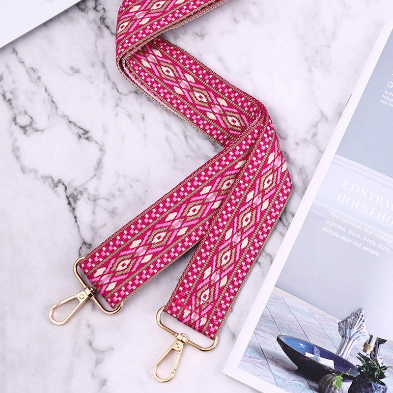 1Pc Polyester/Metal Fashionable Adjustable Multifunctional Shoulder Strap Versatile Luggage Replaceable Bag