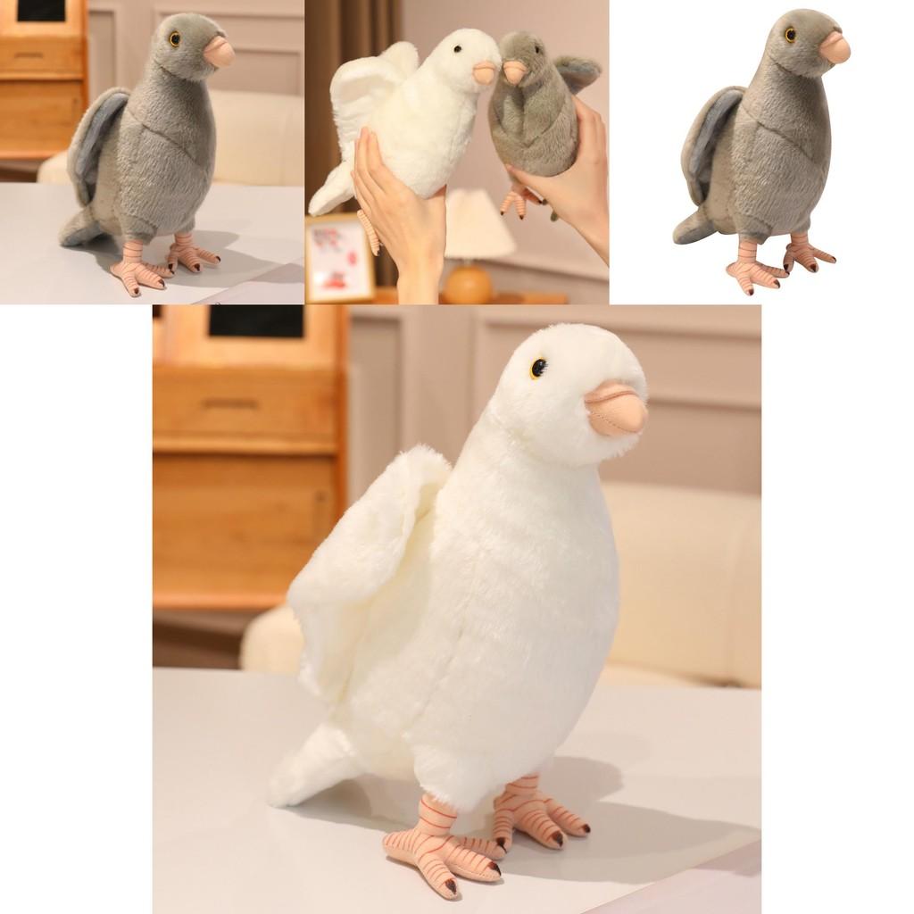 Plush Pigeon Toy For Kids Sleep Decor With Pp Cotton Filling Ideal For Bedroom And Gift