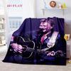 Johnny Hallyday: Rock Legend Live blanket Soft and comfortable sofa blanket Office rest blanket Machine washable sheet