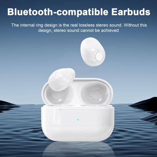 Mini-Größe Kabellos Geräuschreduzierung Ergonomisches Design Kopfhörer Ultraleicht Einfache Verbindung Bluetooth-kompatibel In-Ear