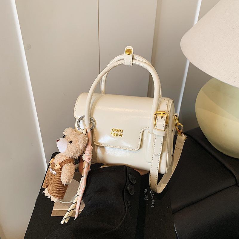 Hand carry simple high-end small square bag spring and summer new fashion shoulder bag trend casual messenger bag