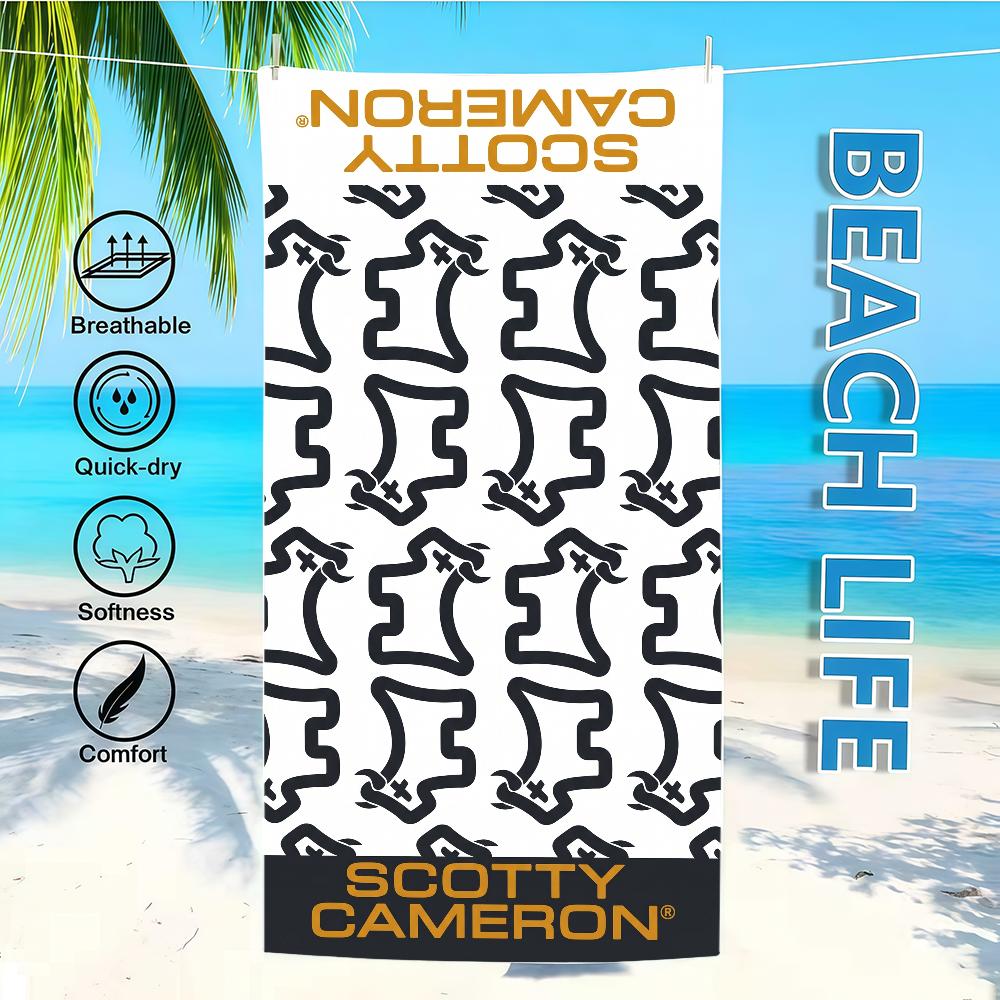 Towel Textile Bathrobe Beach C-CameronS-ES Quick-Drying Lightweight Portable Luxury Camping S-ScottyS-ES Swim Pool Travel