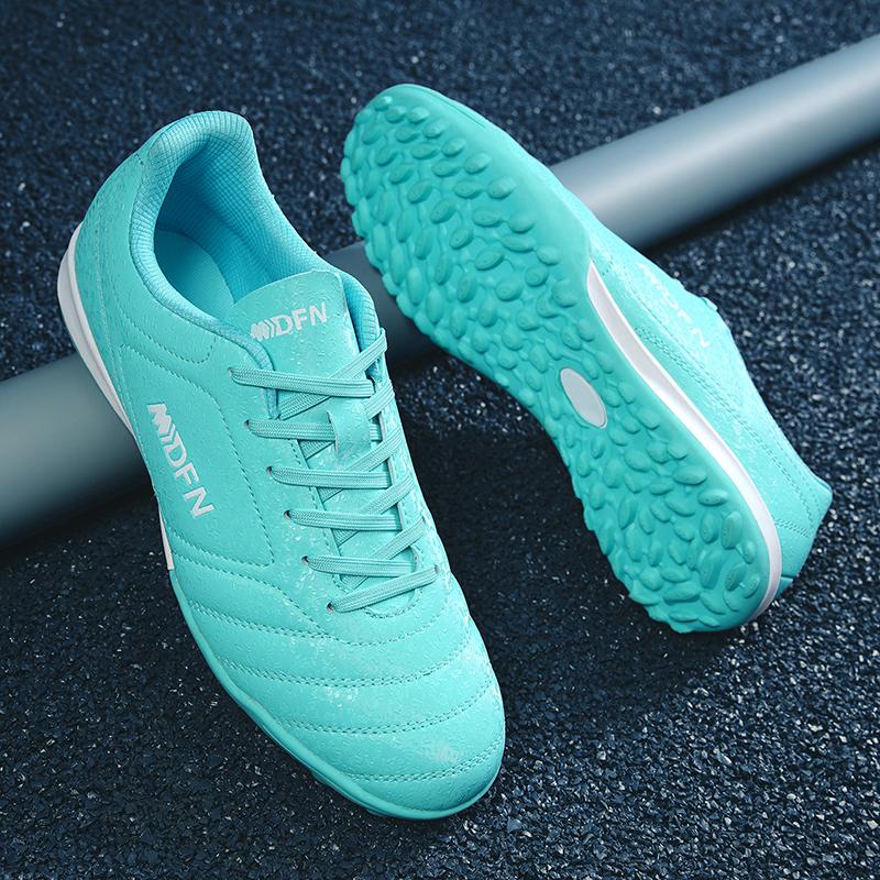 2024 Herren Fußballschuhe Große Größe Ultraleichte Fußballschuhe Jungen Sneakers Rutschfeste AG/TF Fußballschuhe Stiefeletten Unisex