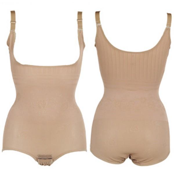 Women Slimming Girdler Underbust Shapewear Cincher Full Body Suit Shaper Firm ZU98
