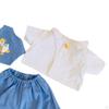 Stuffed Doll Vest Pants Set Outfit, Flexibility Photo Props Imagination Fashion Make Your Own Dolls