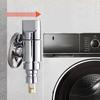Faucet Multifunctional Washing Machine Metal Handle Space Saving Design