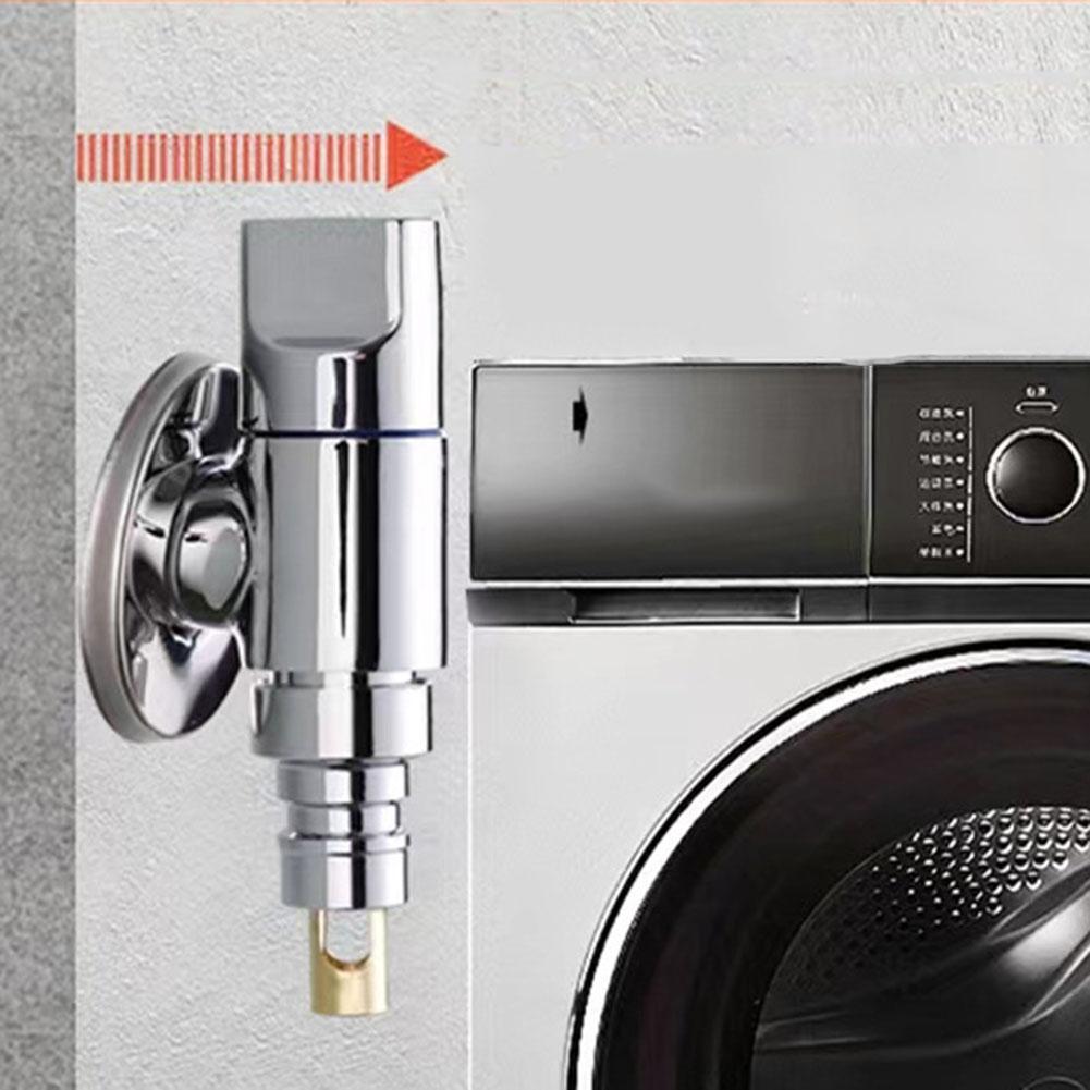 Faucet Multifunctional Washing Machine Metal Handle Space Saving Design