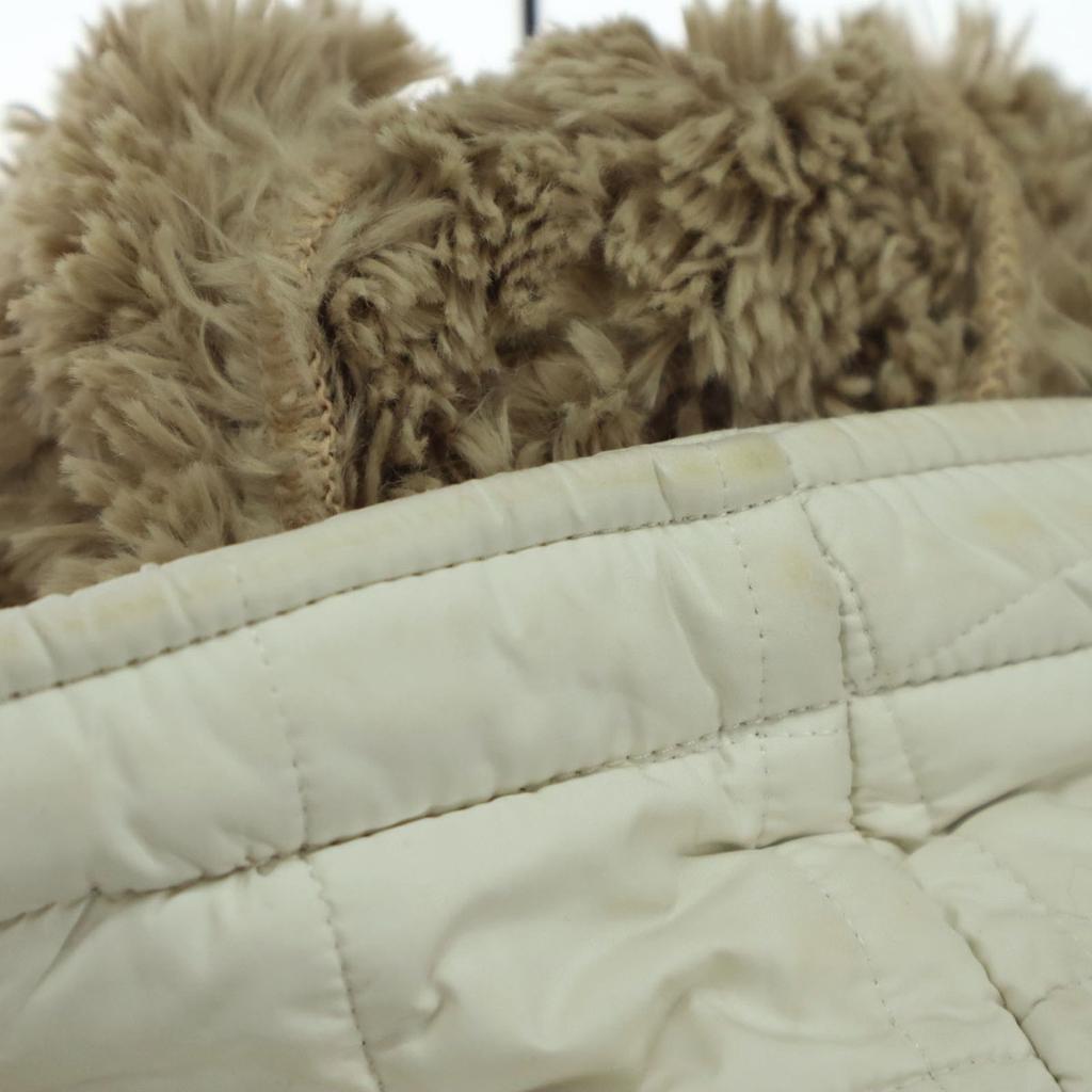 Mackintosh Made In the UK Long Sleeve Quilted Coat 34 White Women Used