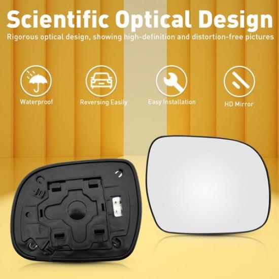 For Lexus RX 300 330 350 400H 04-09 Right Passenger Side Mirror Heated Glass EOA