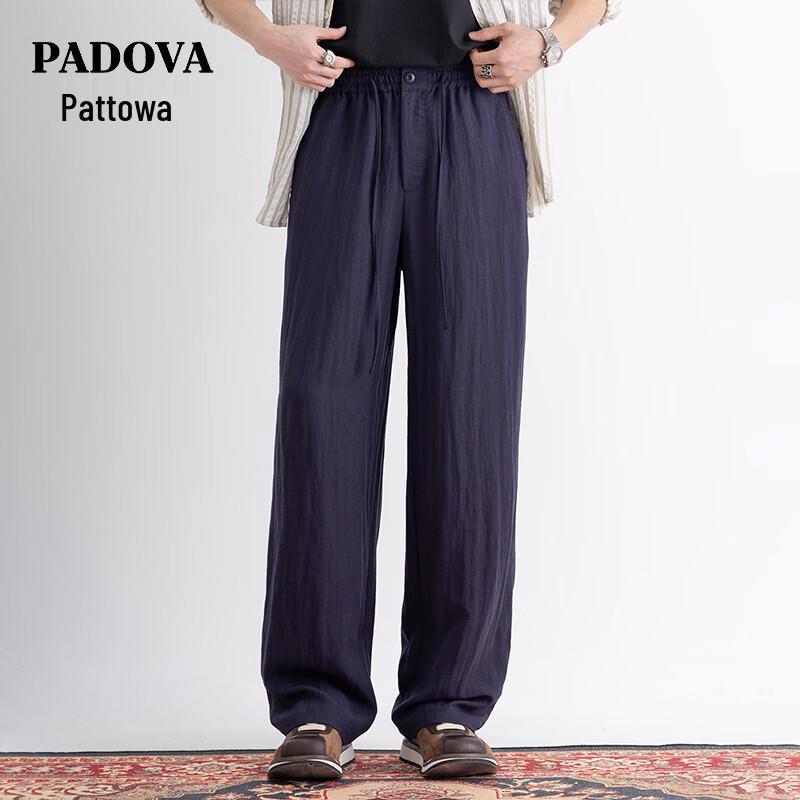 Patova Men s Tencel Linen Blend Business Casual Long Pants 4XL