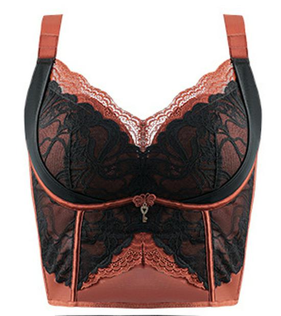 Adjustable Wireless Lace Bra for Side Support, Lift & Anti-Sagging