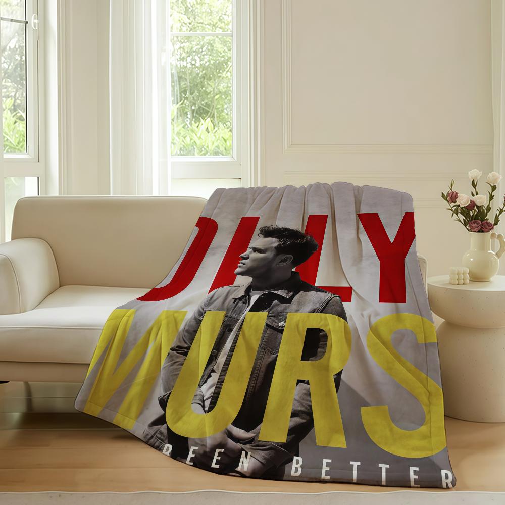British singer Olly Murs Blanket For Sofa Office Bed Plane Travel Sleep Read Relax Camping Soft And Warm