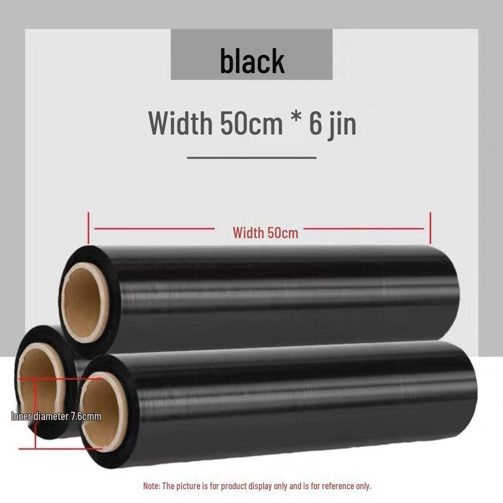 PE Stretch Film: Leak-Proof Industrial & Household Pallet Wrapping, Various Roll Sizes