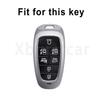 7 Buttons Tpu Car Key Case Cover Shell Fob Holder For Hyundai Solaris Sonata Hybrid Nexo Nx4 New Grand Santa Fe Tucson
