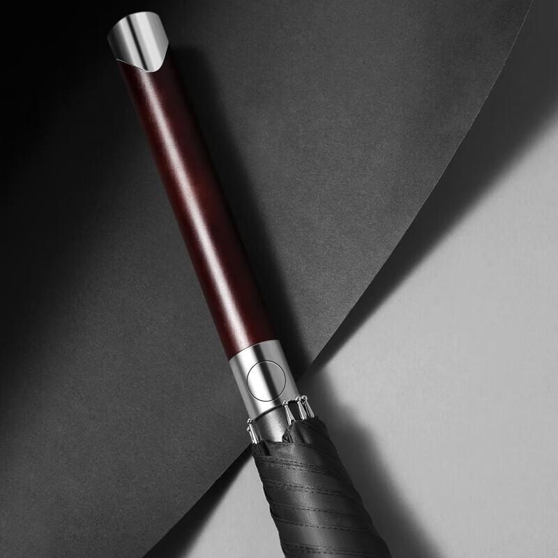 MAYDU M1150 Solid Wood Handle Straight Umbrella