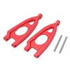 1 Pair RC Front Upper Swing Arms Aluminium Alloy Front Upper Suspension Arms for ARRMA 1 10 RC Car