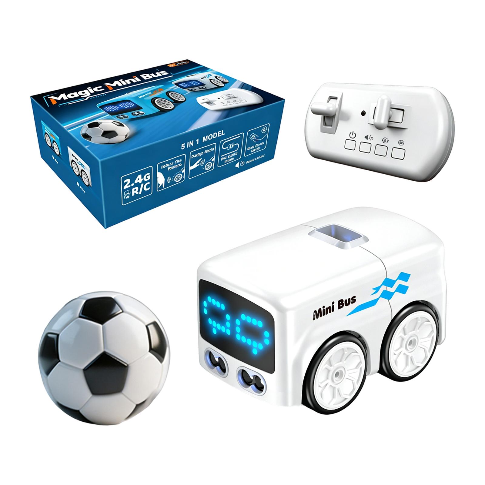 2026 New Intelligent Remote Controlled Sensing Car, Gesture Following Small Bus,Automatic Avoidance And Line Following Driving One Size белый