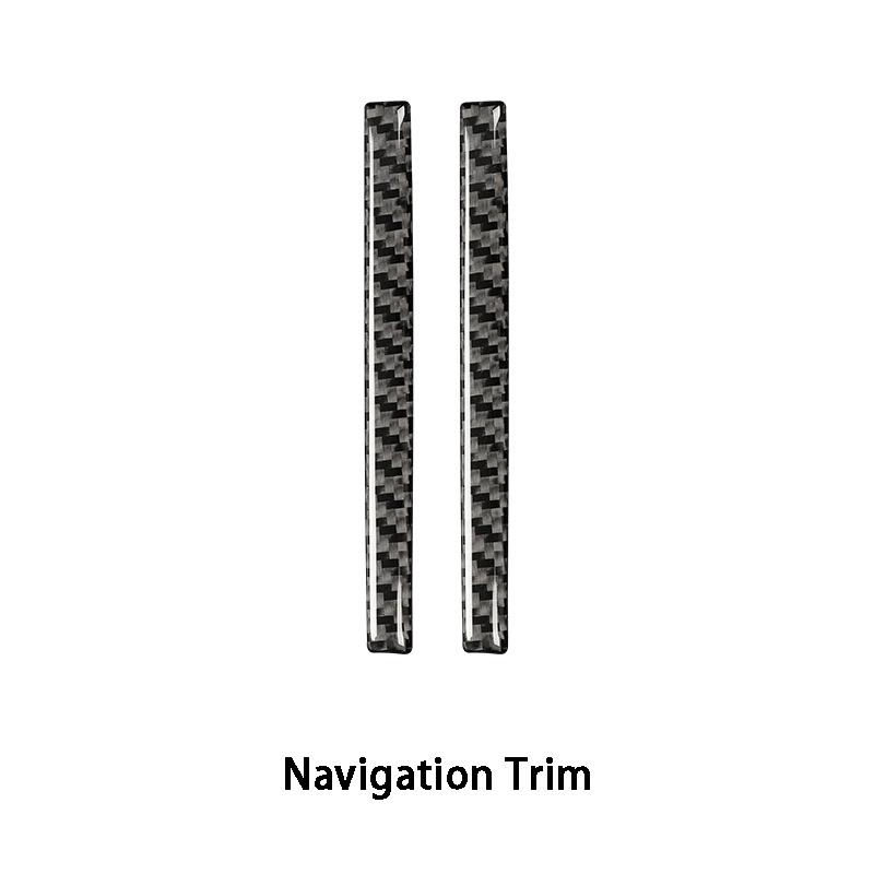 Carbon Fiber Water Cup Gear Steering Wheel Full Kit Interior Trim Sticker Decoration Style Car Accessories For Lexus IS250