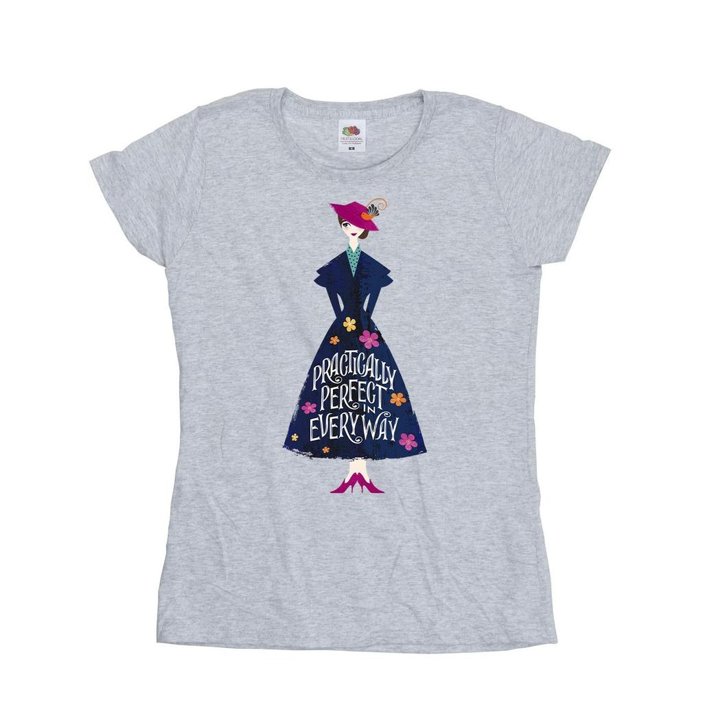 Mary Poppins Womens/Ladies Practically Perfect In Every Way Standing T-Shirt