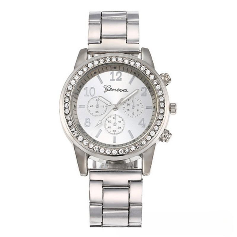2025 New Fashion Women Diamond Watch Elegant Luxury Wristwatch Female Casual Stainless Steel Quartz Watches Clock