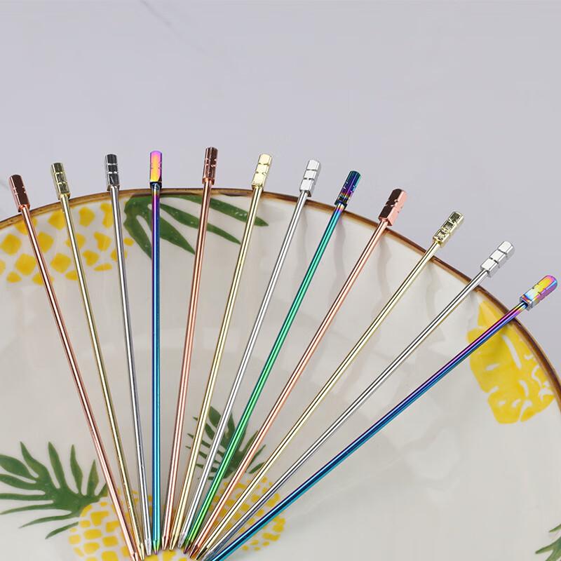 

Stainless Steel Decorative Cocktail & Fruit Picks