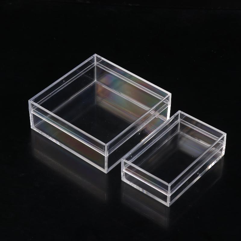 Thickened Rectangular Acrylic Storage Box High Transparency Food Gift Packaging Plant Landscaping Transparent Box