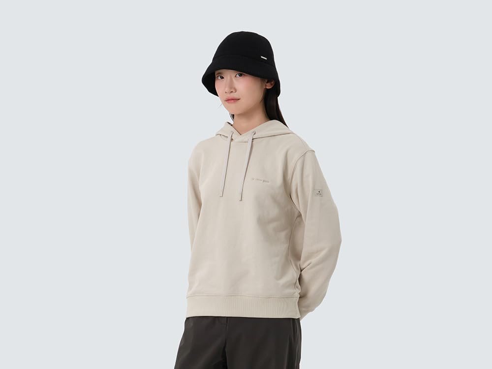 Snow Peak Land Hooded Anorak Light Medium Women's T-Shirt GS-S25FWFHD61 Parka, Beige,