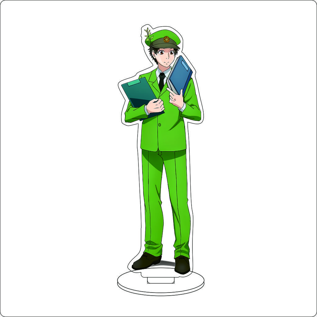 16CM Anime Cells At Work Cosplay Acrylic Stand Ornaments Macrophages Platelet Red Blood Cell Leukocyte Figure Stand Gifts