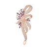Light Luxury Atmospheric Zircon Brooch, Brooch, Large Pin, Buckle Brooch, Versatile Coat, Suit And Accessories