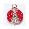 Creative Cartoon Ladybug Brooch - Versatile Beetle Pin for Fashionable Shirt Accessories