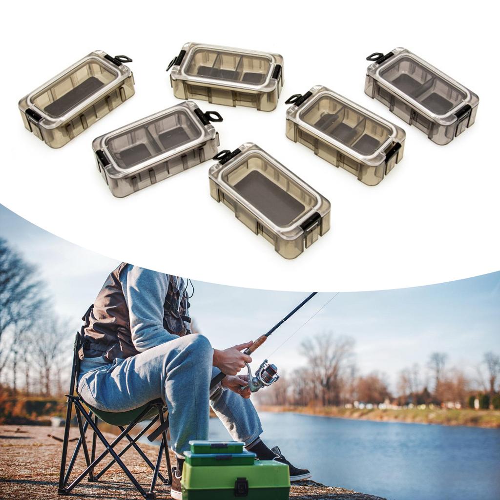 Fishing Tackle Carry Box Freely Assemble Fishing Tackle Storage Box Water Resistant Magnetic Tackle Box For Fish Lures