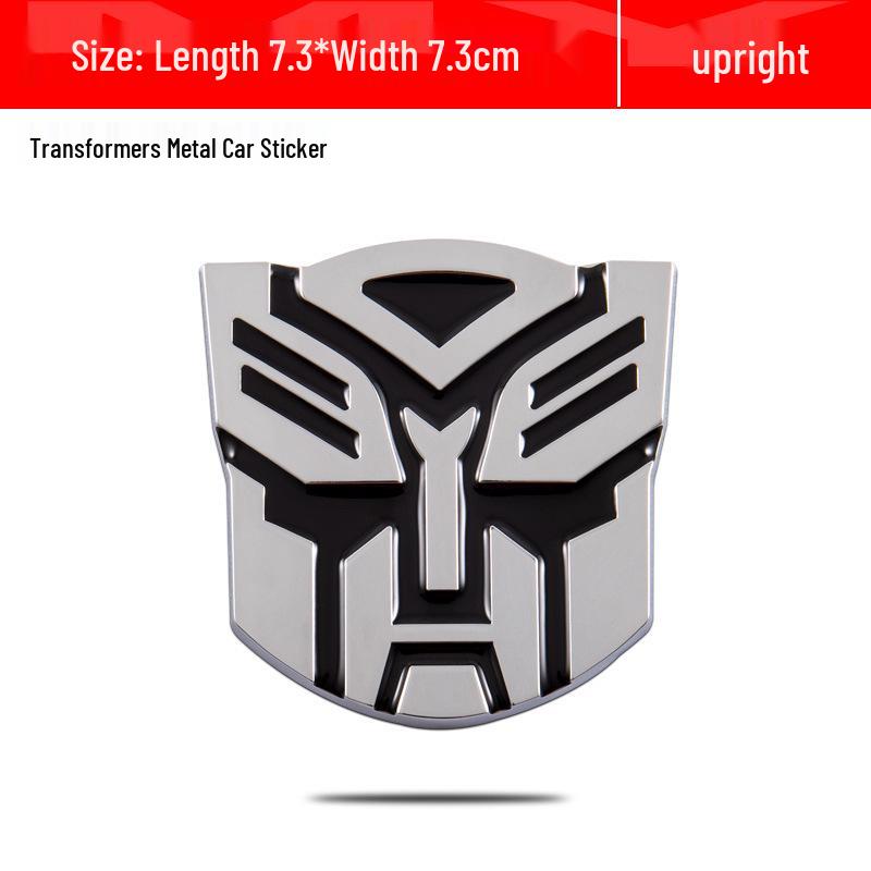 

3D Металлическая эмблема автомобиля Трансформеры: Значок Десептикона и Автобота