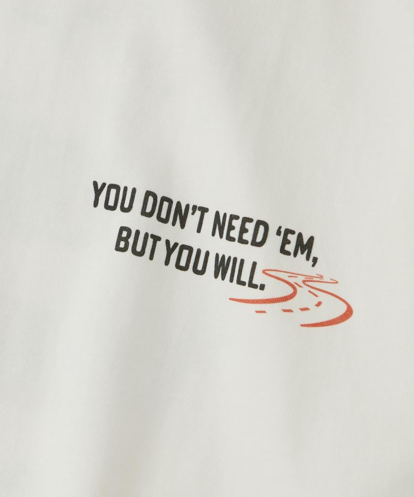 OUTSTANDING [Looney Tunes] Half Sleeve Tee(Call Us Today)_Off White